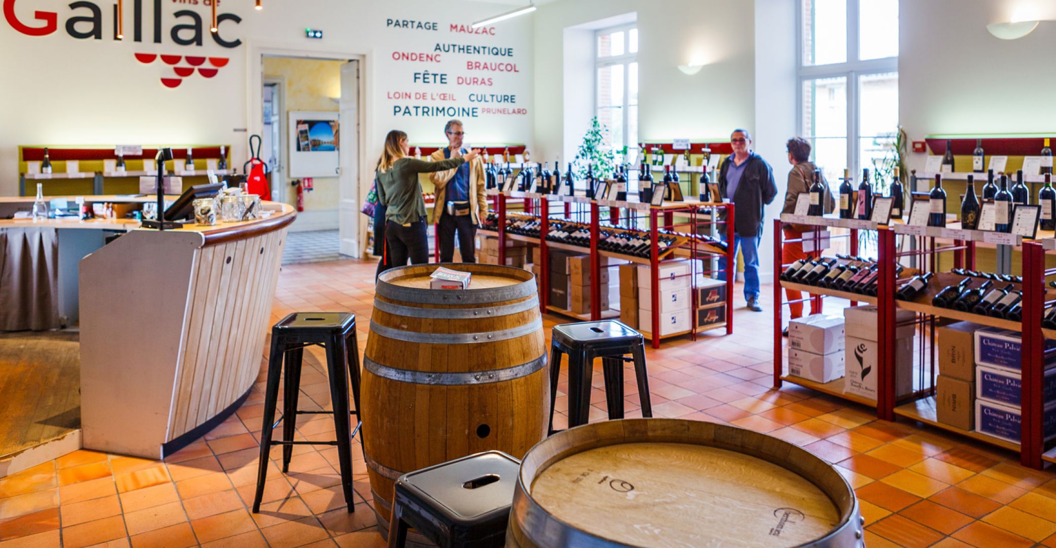 séance de dégustation gratuite à la fête des vins de Gaillac